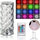 16 Colors Crystal Rose Touch Lamp – USB Rechargeable LED Bedside Table Lamp with Remote Control, Romantic Diamond Night Light