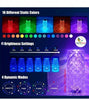 16 Colors Crystal Rose Touch Lamp – USB Rechargeable LED Bedside Table Lamp with Remote Control, Romantic Diamond Night Light