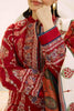 3 Pcs Women’s Unstitched Embroidered Dhanak Suit with Wool Shawl | Royal Martz