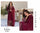 3 Pcs Women’s Unstitched Embroidered Lawn Suit with Organza Dupatta – Maroon | Royal Martz