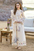 3 Pcs Women’s Unstitched Embroidered Lawn Suit – Chikankari & Organza Dupatta