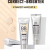 BOB Naked Makeup Waterproof Full Coverage BB Cream – 40g, Long-Lasting