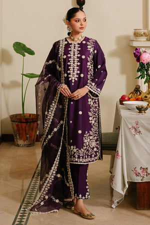 Cross Stitch Premium Dhanak Embroidered 3 Piece Suit with Dhanak Shawl – Royal Martz