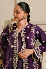 Cross Stitch Premium Dhanak Embroidered 3 Piece Suit with Dhanak Shawl – Royal Martz