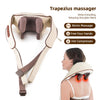 Electric Neck & Shoulder Massager – Wireless Kneading Back & Neck Massage Pillow with Heat Therapy | Royal Martz