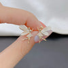 Fashion Cute Flower Wings Elf Stud Earrings for Women & Girls – Zircon Fairy Design Jewelry | Royal Martz