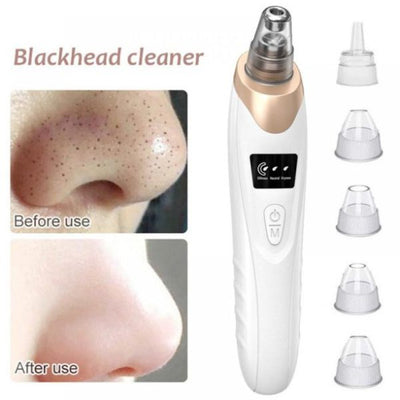 Face Vacuum Suction Blackhead Remover Pore Cleaner | Electric Deep Cleansing & Skin Care Tool