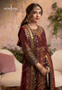Luxury Chiffon Embroidered 3 Pc Unstitched Dress – Zari, Sequence, Thread & Handwork with Silk Trouser & Heavy Dupatta