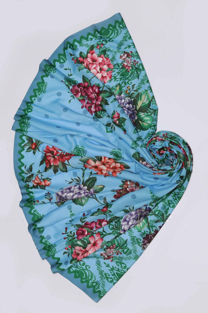 Dhanak Hit Codes – Heavy Embroidered Winter Suit with Digital Print Wool Shawl | Royal Martz