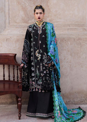 Dhanak Hit Codes – Heavy Embroidered Winter Suit with Digital Print Wool Shawl | Royal Martz