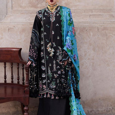 Dhanak Hit Codes – Heavy Embroidered Winter Suit with Digital Print Wool Shawl | Royal Martz