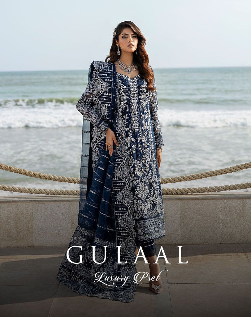 Luxury Net Suit – Master Replica with Net Dupatta & Adda, Thread, Sequence Work | Royal Martz