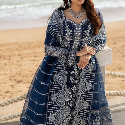 Luxury Net Suit – Master Replica with Net Dupatta & Adda, Thread, Sequence Work | Royal Martz
