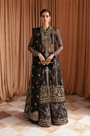 Luxury Organza Heavy Embroidered Spengle Work Suit with Silk Trouser & Dupatta – Article AC-DUSK-25 | Royal Martz