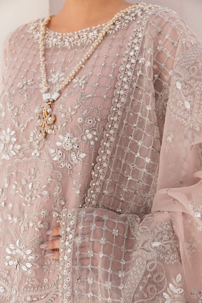 Luxury Organza & Silk Embroidered Formal Suit – Heavy Handwork with Latkans & Cutwork Dupatta | Royal Martz