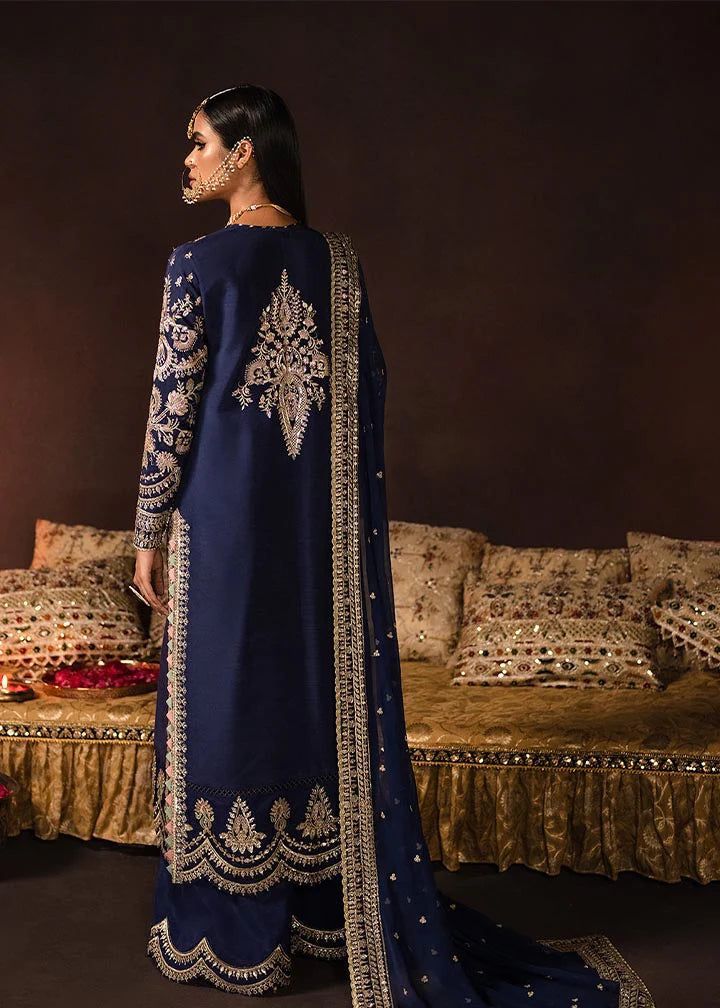 Luxury Velvet Embroidered Suit with Net Dupatta & Silk Trouser – Ready to Wear | Royal Martz