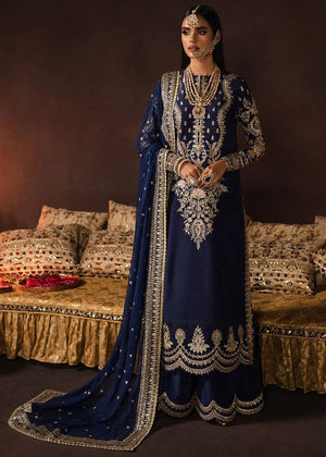 Luxury Velvet Embroidered Suit with Net Dupatta & Silk Trouser – Ready to Wear | Royal Martz