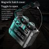 M25 Bluetooth 5.3 Wireless Earbuds – HiFi Sound, 40H Backup, Noise Cancelling, Waterproof & Touch Control