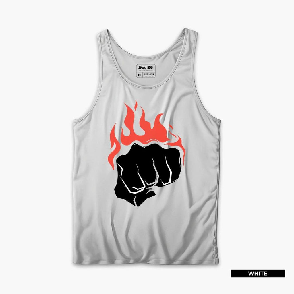 Men’s Printed Dri Fit Sando Tank Tops – Pack of 3