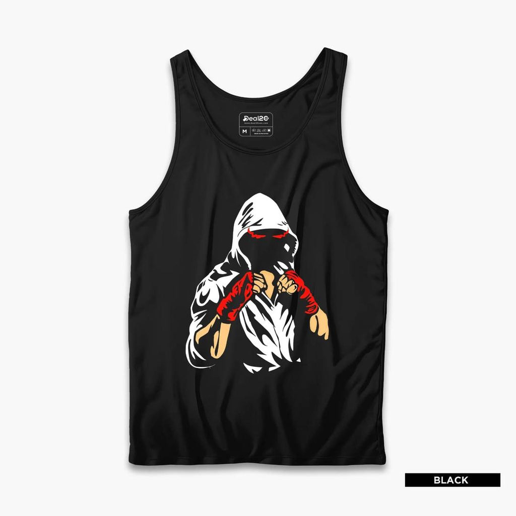 Men’s Printed Dri Fit Sando Tank Tops – Pack of 3