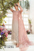 Maria B Wedding Edition – MD 963 | Luxury Chiffon Tie & Dye Embroidered Dress with 3D Handwork & Heavy Dupatta | Royal Martz