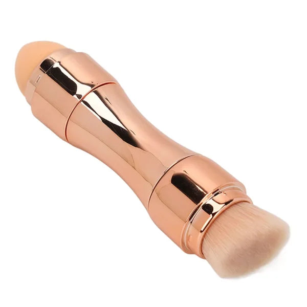 Max Factor X 4 In 1 Makeup Brush Set – Portable Mini Travel Makeup Brushes Kit