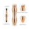 Max Factor X 4 In 1 Makeup Brush Set – Portable Mini Travel Makeup Brushes Kit