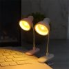 Mini LED Clamp Lamp – Portable USB Powered Desk Light with Adjustable Flexible Neck, Strong Clip Base, Eye-Friendly Flicker-Free Lighting for Study, Reading, Office, Bedside & Travel (Random Color)
