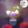 Mushroom Night Light | LED Sensor Flower Lamp for Bedroom, Baby Room & Kids Gifts