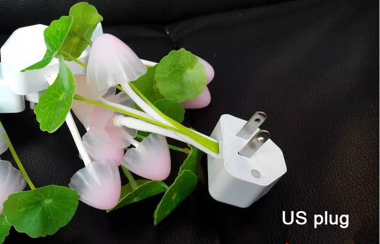 Mushroom Night Light | LED Sensor Flower Lamp for Bedroom, Baby Room & Kids Gifts