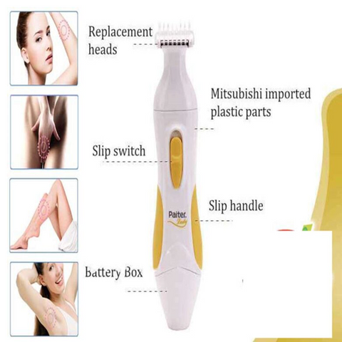 Paiter 3-in-1 Electric Lady Shaver – Shaving, Trimming & Epilator Device