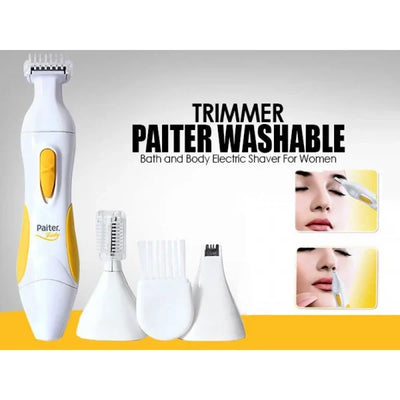 Paiter 3-in-1 Electric Lady Shaver – Shaving, Trimming & Epilator Device