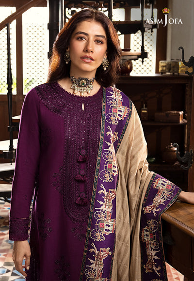 Premium Dhanak Embroidered Suit with Digital Wool Shawl – Winter Collection | Royal Martz