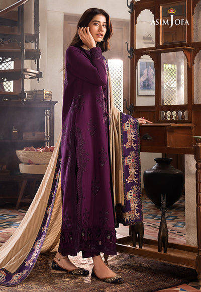 Premium Dhanak Embroidered Suit with Digital Wool Shawl – Winter Collection | Royal Martz