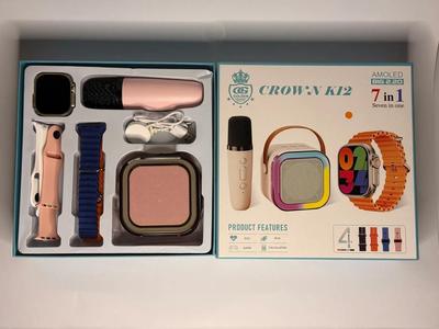 Smart Wristband with 4 Pcs Adjustable Bands – Bluetooth 5.3 | Long-Lasting Battery | Royal Martz