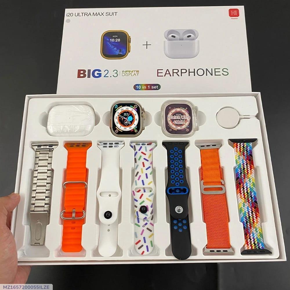 Smart Wristband with 4 Pcs Adjustable Bands – Bluetooth 5.3 | Long-Lasting Battery | Royal Martz