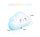 Smiley Cloud LED Night Light – Multicolor Pink, Blue & Yellow Night Lamp | Cute & Cozy Lighting – Royal Martz