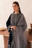 Velvet Collection Heavy Embroidered Suit with Organza Tie & Dye Dupatta – Master Replica | Royal Martz