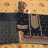 Velvet Luxury Embroidered Suit with Organza Dupatta & Silk Trouser | Royal Martz