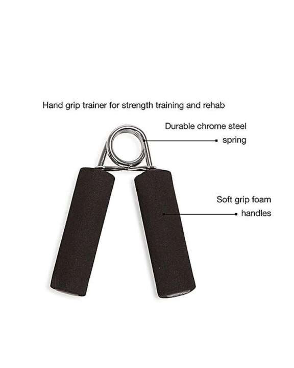 Pair of Hand Grips – Premium Grip Strengthener for Fitness, Hand Exercise, Blood Circulation & Arthritis Relief (Random Color)