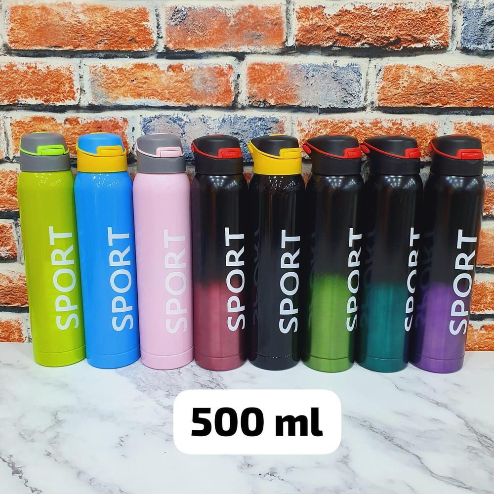 Stainless Steel Water Bottle 500ml – BPA Free, Leak Proof, Vacuum Insulated