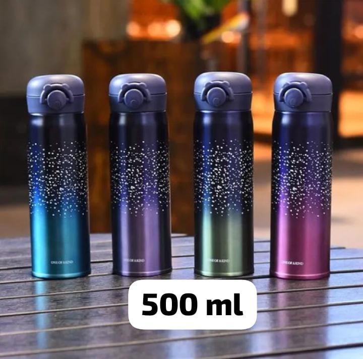Stainless Steel Water Bottle 500ml – BPA Free, Leak Proof, Vacuum Insulated