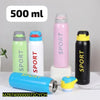 Stainless Steel Water Bottle 500ml – BPA Free, Leak Proof, Vacuum Insulated