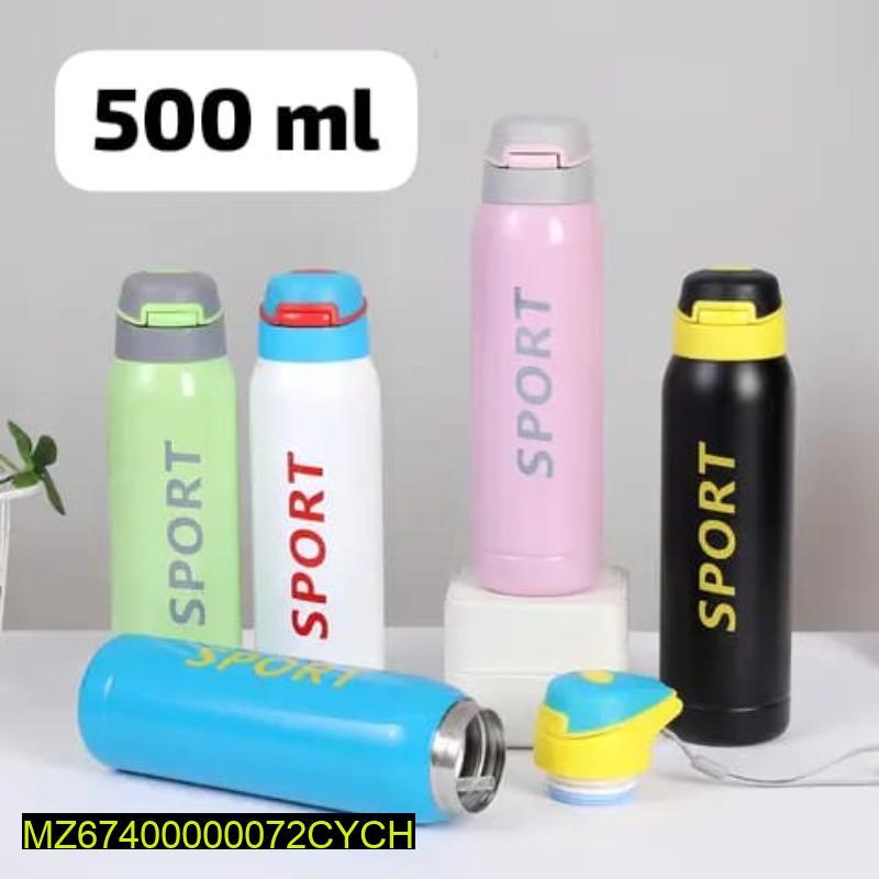 Stainless Steel Water Bottle 500ml – BPA Free, Leak Proof, Vacuum Insulated