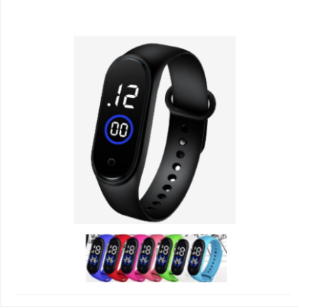 M4 LED Smart Watch – Waterproof Digital Sports Bracelet for Boys & Girls . and Runners