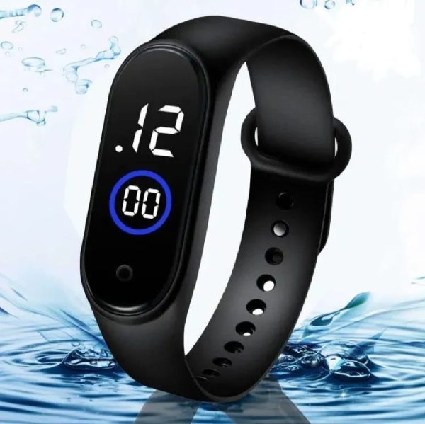 M4 LED Smart Watch – Waterproof Digital Sports Bracelet for Boys & Girls . and Runners